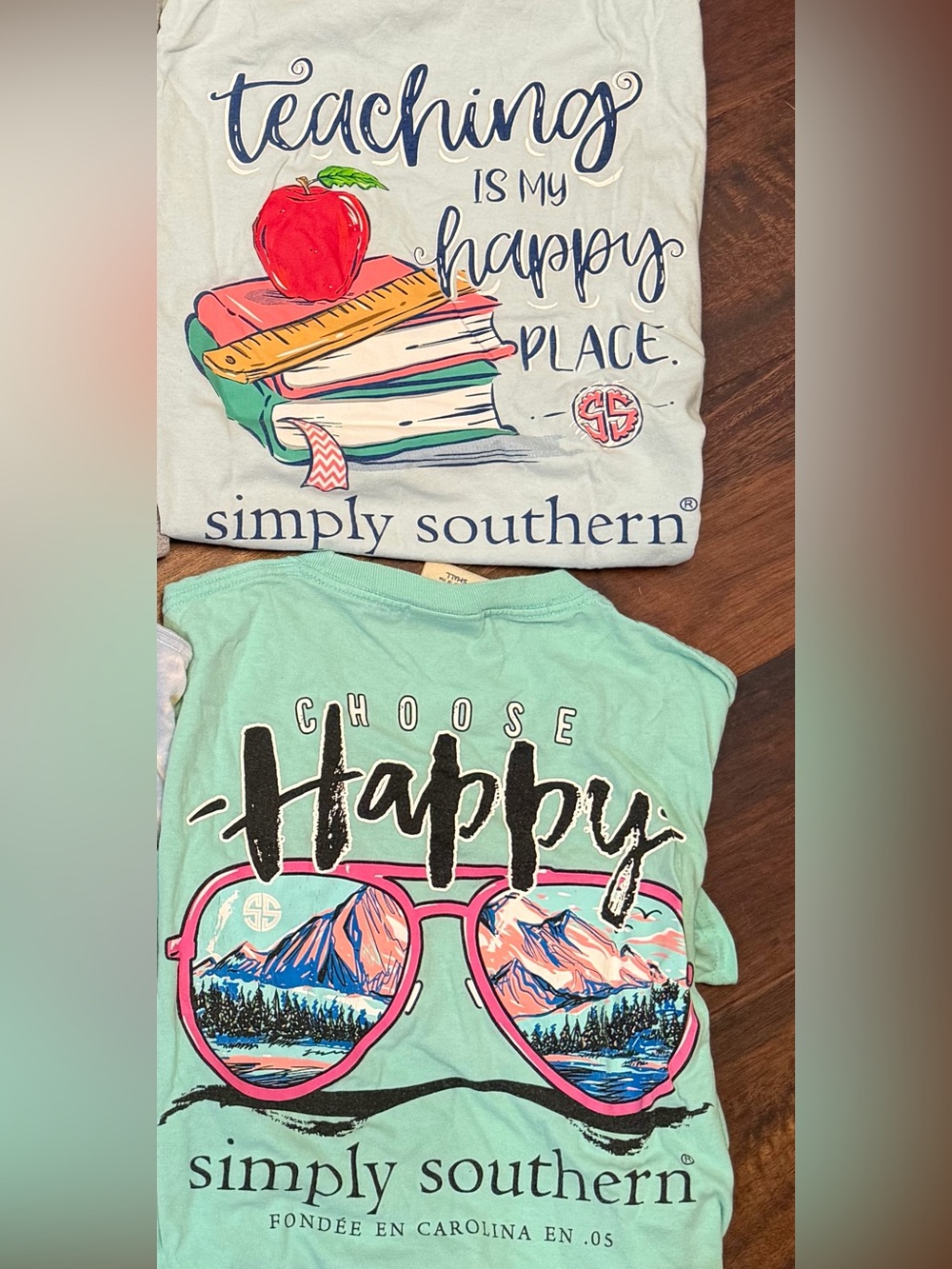 Simply Southern Shirts-adult small